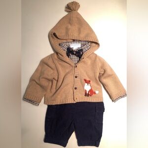 Janie and Jack Fox Set